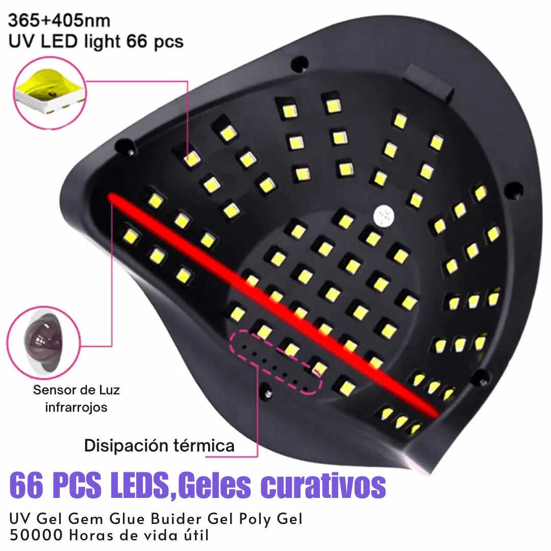 Lámpara LED UV de Manicura de Alta Potencia 280W