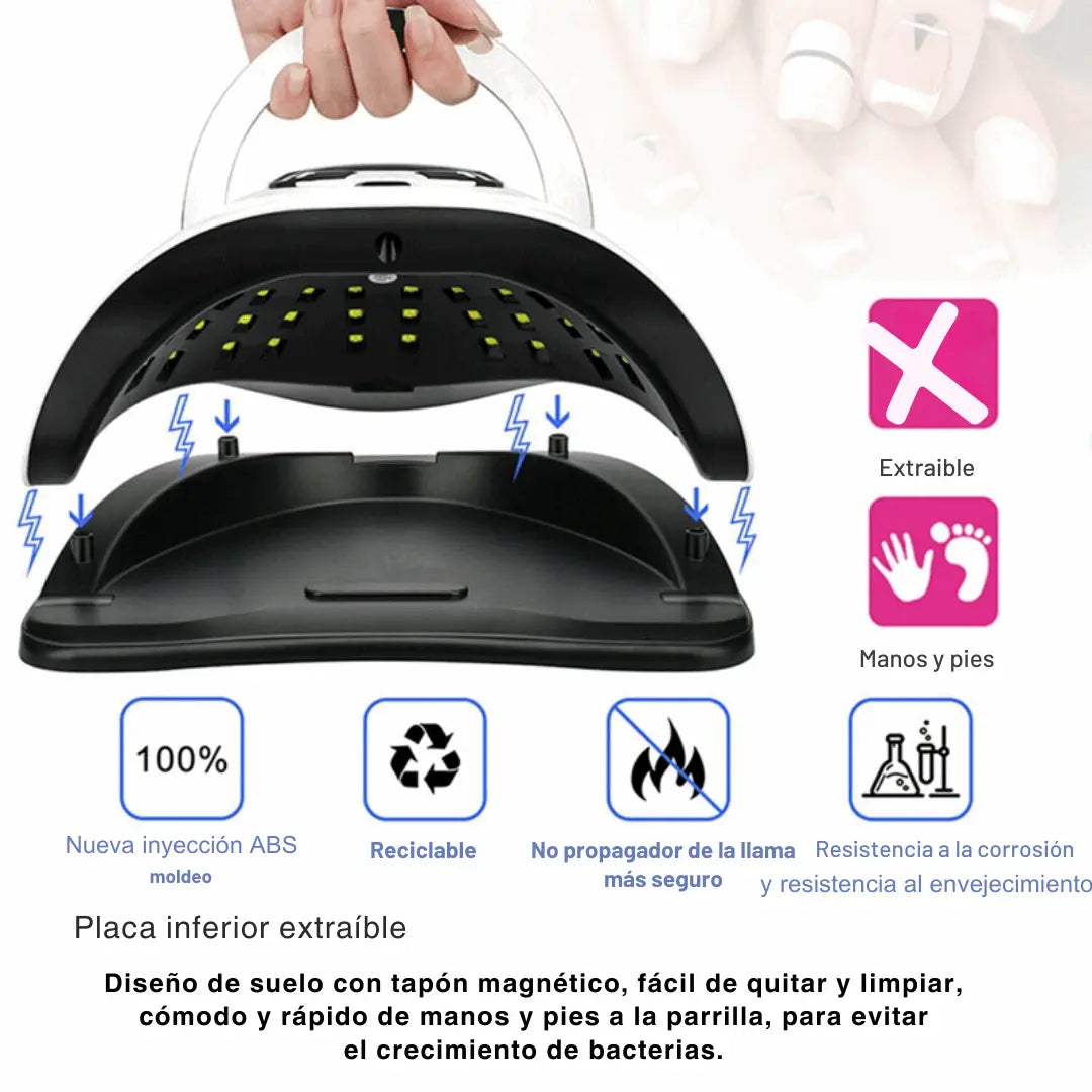 Lámpara LED UV de Manicura de Alta Potencia 280W