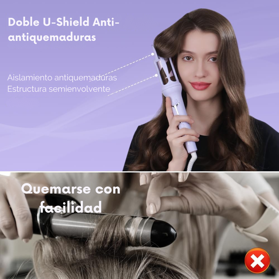 Rizador de Pelo Automático de Cerámica de 32mm